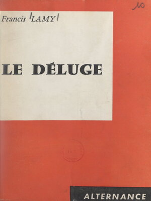 cover image of Le déluge